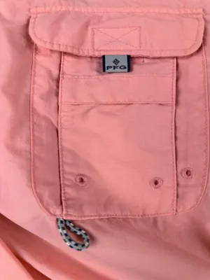 Columbia Sportswear pink long sleeve button up Shacket thumbnail 11