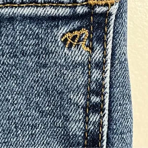 Madewell 90s Straight Leg Jeans‎ High Rise Button Fly Blue Denim Size 24 thumbnail 14