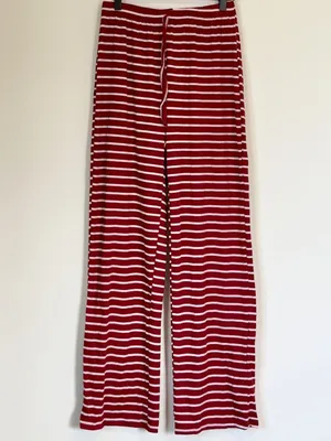 NWT Cupshe Red Striped 3-Piece Pajama Set - Size: Medium thumbnail 7