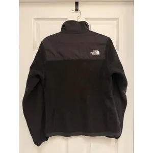 The North Face Denali Full Zip Fleece Jacket Womens Small Black Mixed Media thumbnail 2