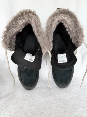 Sorel Explorer Joan Winter Boot Black Lightweight Waterproof Suede Womens Sz 9.5 thumbnail 8