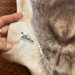 2011 Retro Vtg The Mountain Guinea Pig Face Graphic Tie Dye Tee thumbnail 3