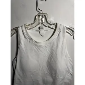 Halara Women's Size Large White Sleeveless Tank Top Shirt thumbnail 3