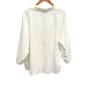 Napa Valley Woman Plus Size Linen Napa Valley‎ Floral Blouse Size 1X thumbnail 3