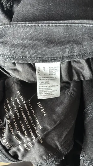 American Eagle Curvy Super High-Rise Jeggings Crop thumbnail 4