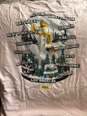 Wolfgang GOLF Snow Globe Shirt (Tyler, The Creator’s merch!) thumbnail 3