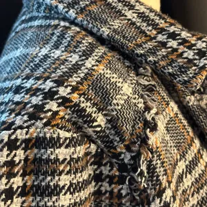 Yest Houndstooth Patterned‎ Jacket Black Size 8 thumbnail 4