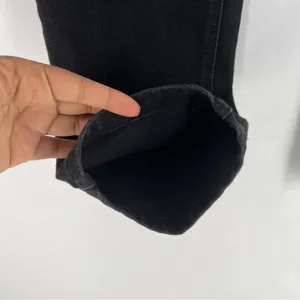 Old Navy High Rise Wow‎ Straight Leg Jeans Stretch Black Denim Size 8 thumbnail 5