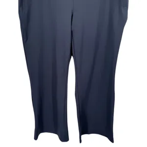 NWT Halara Flex High Waisted Pocket Work Flare Pants Navy Blue Size XLP thumbnail 12