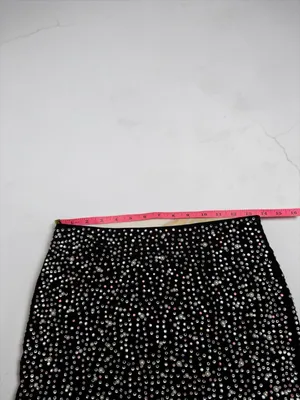 Windsor‎ Iconic Glamour Rhinestone And Pearl Mini Skirt - Large thumbnail 4