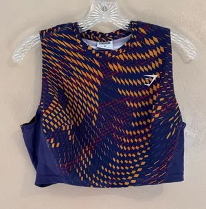 Gymshark Sport Crop Tank sz M thumbnail 1