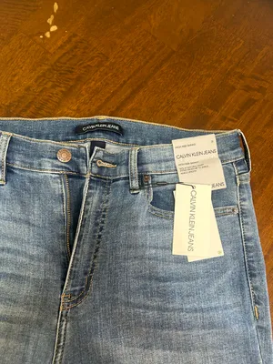 Calvin Klein Distressed Skinny Jeans thumbnail 3