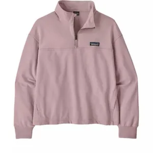 Patagonia Organic Cotton Quilt Snap-T Pullover L Quiet Violet 1/4 Zip thumbnail 1