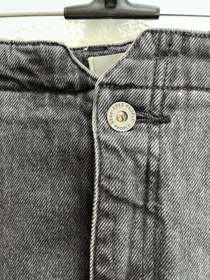 Free People Black Denim Skirt thumbnail 3