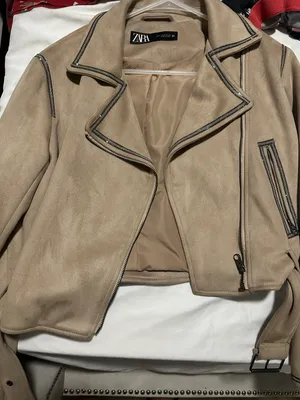 Zara Suede Shearling Jacket thumbnail 2