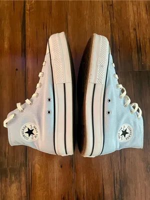 Converse Chuck Taylor All Star Lift Platform High-Top Sneakers – Women’s Size 10 thumbnail 7