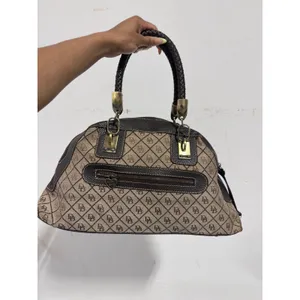 Authentic Vintage Dooney & Bourke Signature Monogram Bag thumbnail 2