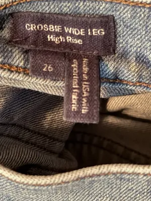 Veronica Beard Sz 26 Jeans Crosbie Wide Leg High Rise Denim Thriller Pants Read! thumbnail 7
