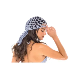 JMP the Label ANTIGUA HEAD SCARF - SKY BLUE thumbnail 7