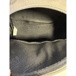 Jones New York JNY Mini Backpack Dusty Lavender Taupe Monogram Purse thumbnail 7