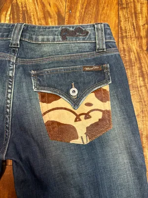 Miss Me Rare Cowhide  Jeans thumbnail 3