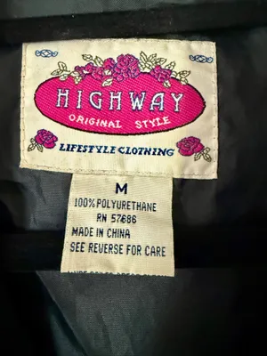 Highway Original Style Black Jacket Size M thumbnail 3