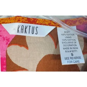 Kaktus Floral Mini Dress Womens Small Multicolor Excellent‎ Embroidered Boho thumbnail 4