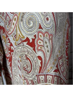 Vintage Wet Seal Y2K maxi dress boho hippie paisley festival fairy whimsigoth M thumbnail 12