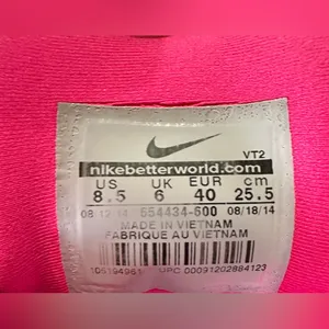 Women’s NIKE Lunar Glide 6 Raspberry Size: 8.5 thumbnail 8