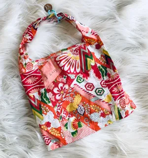 Free People Small Fabric Shopping Tote thumbnail 1