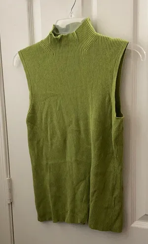 FINAL MARKDOWN Investments ribbed sleeveless top large thumbnail 1