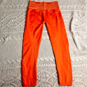GYMSHARK Leggings Orange Apex Seamless High Waisted Size L‎ thumbnail 9