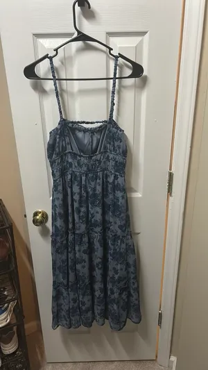 Trixxi Blue flower sundress thumbnail 2