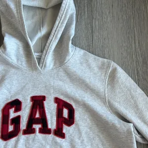 GAP Red and Black Plaid and Cream Hoodie Size XXL thumbnail 3