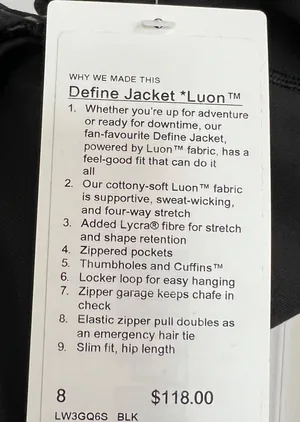Lululemon Define Jacket Luon thumbnail 4