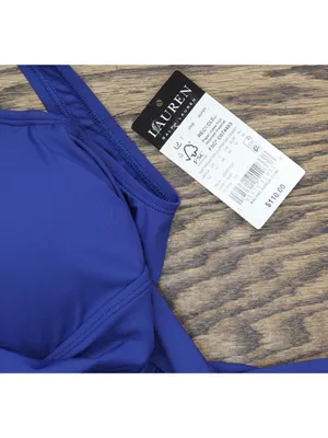 Lauren Ralph Lauren Ring-Trim Tankini Top 20301127 Sapphire Blue 12 thumbnail 5