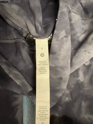 Lululemon Navy Diamond Dye Align Leggings 6 thumbnail 2