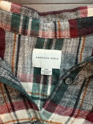 American Eagle Flannel Shirt thumbnail 2
