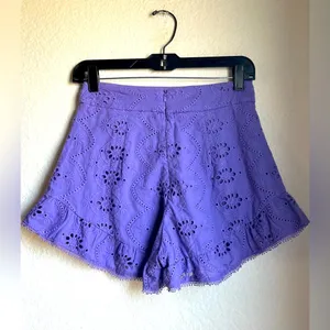 NWOT DO+BE Eyelet Ruffled Shorts thumbnail 3
