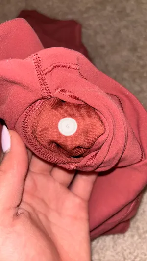 Lululemon Align Crop Leggings 4 21" Coral/Pink thumbnail 5