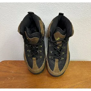 Brooks Women's Suede Mesh Hiking Boots Tan Black 29236 SIZE 6.5 Sku 2706 thumbnail 16