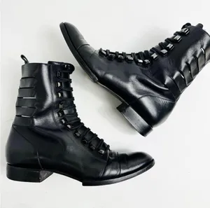 Alexander Wang Andrea ankle lace up bootie thumbnail 3