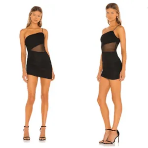 Superdown X Revolve Jerica‎ mesh mini black dress size XXS thumbnail 2