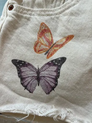 Levi’s Butterfly 501 Denim Shorts thumbnail 5