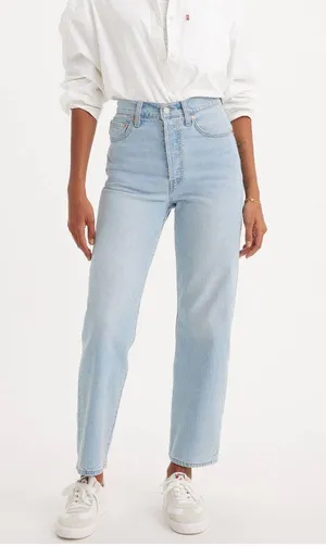Levi's Ribcage Straight Ankle Jeans thumbnail 1