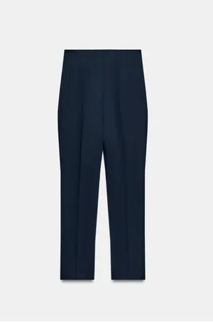 Navy Zara Dress Pants thumbnail 2