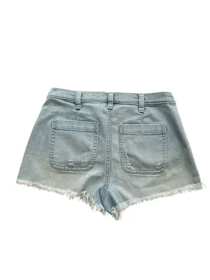 ABERCROMBIE & FITCH High Rise Denim Shorts Size 29 / US 8 thumbnail 2