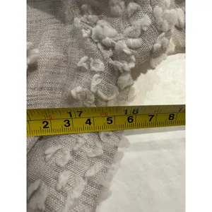 &merci Floral Pom Pom Aline Dress Medium Grey Short Sleeve‎ Mini New thumbnail 8
