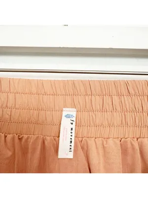 Free People Namaslay Shorts Size Large Pink Lined Athletic Dolphin Sporty‎ Chic thumbnail 4