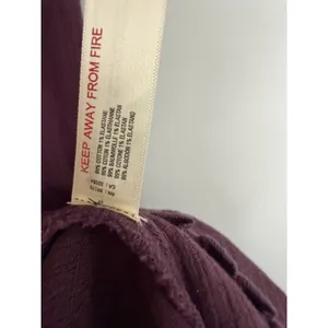 Free People Kianni Mini Dress Chocolate Merlot NWT SZ Small NEW thumbnail 7